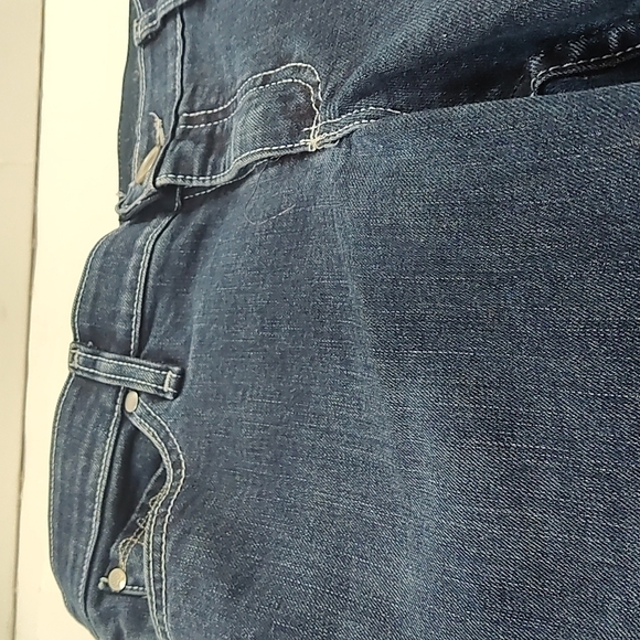 Wrangler women's jeans straight leg mid-rise Size: 9/10/32 Blue - Picture 4 of 9